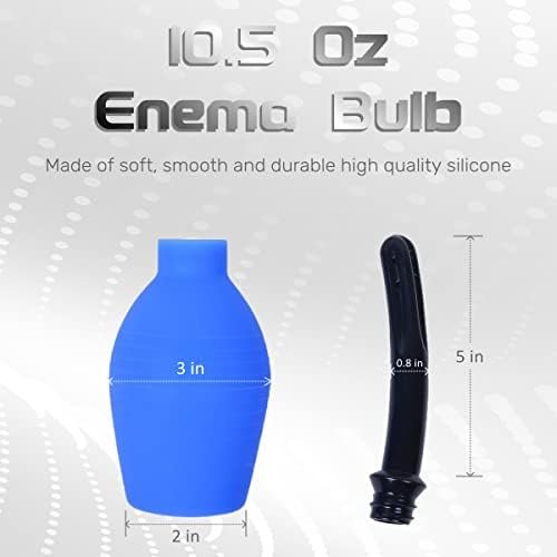 Sex Doll Male Masturbator Care Kit Men Sex Toys Love Dolls Cleaning And Maintenance Set: 2 X Absorbent Drying Sticks, 1 X Water-Based Lubricant Applicator, 1 X 10.5 Oz Enema Douching Bulb - Image 2