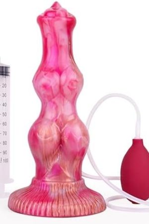 Realistic Dragon Dildo, 10Inch Big Thick Dildos With Knots Long Dog Silicone Dildo Monster Strap On Anal Dildos Anal Sex Toys For Women Men And Couples