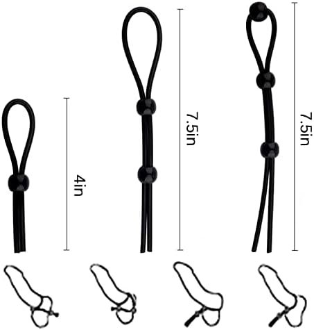 Penis Ring Set Silicone With 6 Different Sizes, Adjustable Cock Rings For Male Erection Enhancing, Long Lasting Stronger Mens Sex Toy, Male Sex Toys For Men Couple Pleasure, Adult Sex Toys & Games. - Image 2