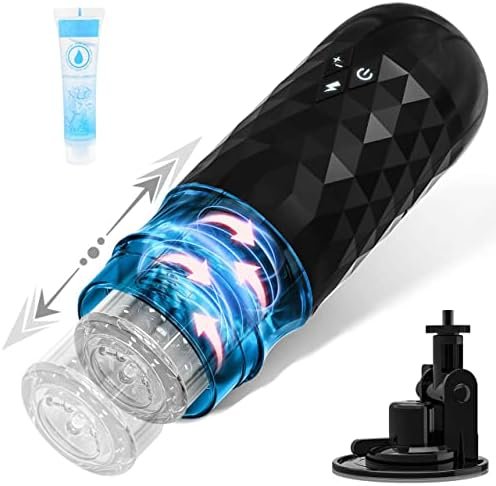 Adult Sex Toys Male Masturbator - Adult Toys Automatic Thrusting Rotating Pocket Pussy Masturbators Cup With 7 Modes, 3D Realistic Textured Penis Sleeve Stroker Toys, Adult Sex Toys & Games For Men