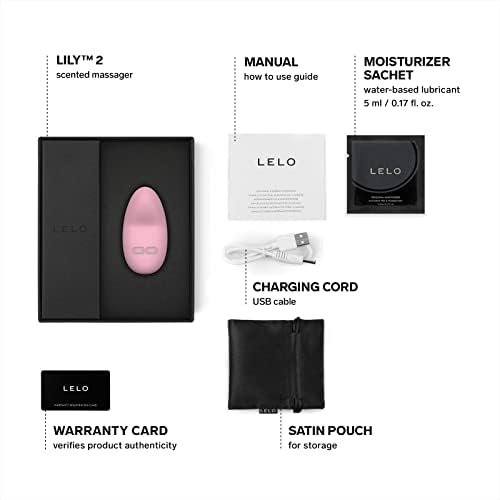 Lelo Lily 2 External Personal Massager For Women Lavender, Handheld Wireless Female Vibrator Vibrating Stimulation Small Vibrator Massager Toy, Lavender And Manuka Honey Mini Bullet Vibrator - Image 2
