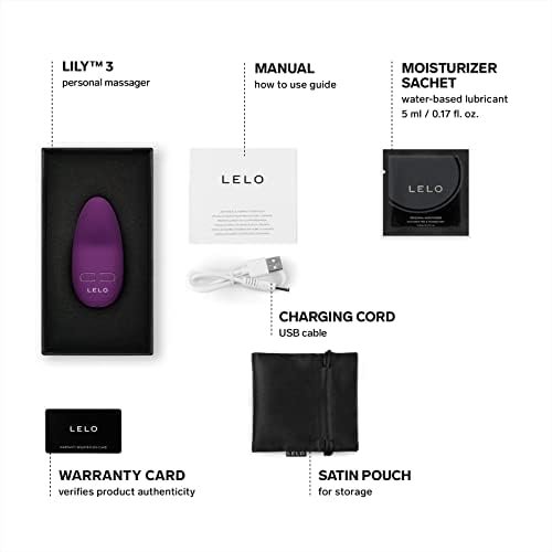 Lelo Lily 3 Mini Vibrator For Women Discreet Vibrator Mini Bullet Vibrator With 10 Pleasure Settings Waterproof Vibrator Design, Calm Lavender - Image 2