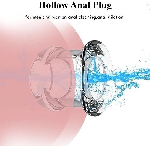 Clear View Hollow Anal Plug Enema Sex Toys Butt Dilator For Men Anal Peeping Anal Washer Douche Women Vaginal Dilator - Image 3