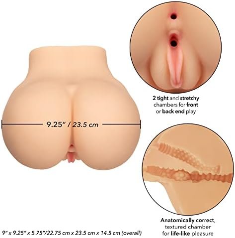 Calexotics Stroke It™ Bbl Booty Life Size Adult Male Sex Toy Doll For Men- Ivory - Se-0913-55-3 - Image 2