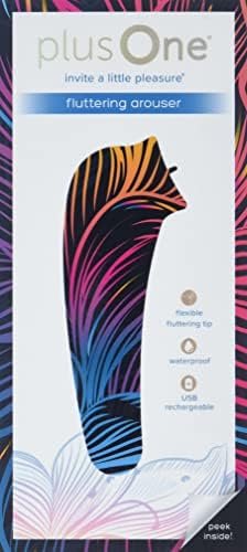 Plusone Fluttering Arouser Clitoris Vibrator For Women - Made Of Body-Safe Silicone, Fully Waterproof, Usb Rechargeable - Tongue Licking Vibrator With 10 Vibration Settings - Image 3