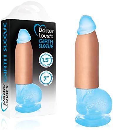 Doctor Love'S Gs-7-15-30 7" Trim-To-Fit Girth Sleeve With 1.5" Of Extra Girth, Light Flesh, 1 Count - Image 3