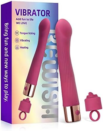 G Spot Vibrator Clitoral Licking Tongue Vibrating Finger Bullet Vibrator Vagina Massager 10 Vibrations Stimulator Adult Sex Toys For Women