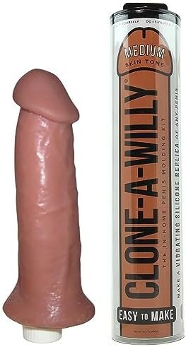 Clone-A-Willy Silicone Penis Casting Kit - Medium Skin Tone - Image 2