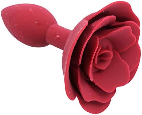 Kesyoo Flower Anal Butt Plug Soft Inflatable Penises Plug Anal Dildo Anal Trainer Toy Anal Rose Flower Massager For Adults - Image 2