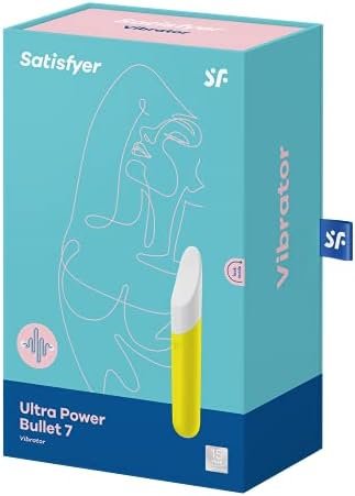Satisfyer Ultra Power Bullet 7 Mini Bullet Vibrator - Clitoral Stimulator, Personal Massager, Broad, Slightly Curved Tip - Portable, Waterproof, Rechargeable, 13.5Cm (Green) - Image 3