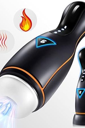 Automatic Sucking Blowjob Sex Machine Led Male Masturbator,Adult Sex Toys For Men,Vibrating Heating Hands Free Men'S Sex Toy Stroker Penis Vibrator,Masturbators Pocket Pussy For Men Pleasure Realistic
