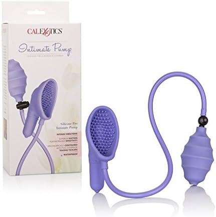 Calexotics Intimate Pump Silicone Pro Intimate Pump – Female Sexual Enhancement Personal Massager – Adult Sex Vibrator For Couples