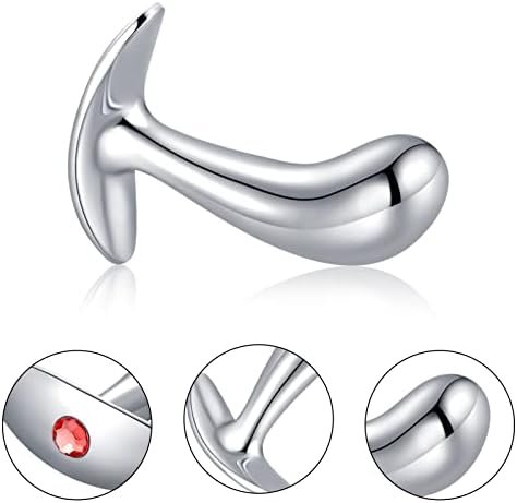 Butt Plug Trainer Kit With Flared Base Metal Anal Plugs Prostate Massage Temperature Stimulation Adult Sex Toys For Men Women - Image 3