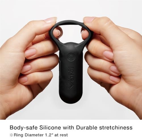 Tenga Svr+, Smart Vibe Ring, Rechargable Couple'S Vibrator, Black - Image 3