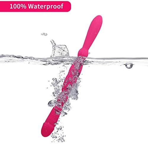 Realistic Double-Ended Vibrating G-Spot Dildo Vibrator - 8 Vibrations With Botton Control, Rechargeable Fake Penis Adult Sex Toys,G Spot Clitoris Nipple Prostate Vagina Stimulator For Lesbian&Couples - Image 2