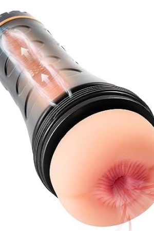 Anal Male Masturbator Cup Pocket Pussy For Men, Manual Cup Masturbators Penis Stimulator With 3D Realistic Anus For Man Masturbation, Blowjob Stroker Portable Pocket Pussy Male Sex Toy
