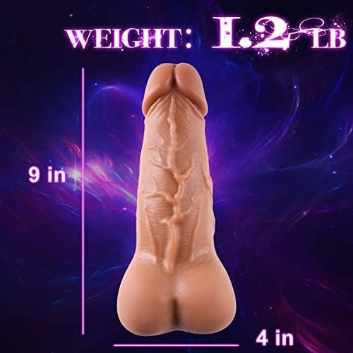 Unszz Dildos Male Masturbator Sex Dolls For Men Penis Extender Pocket Pussy For Men Realistic Big Dildo With Tight Ass Sex Stroker Adult Sex Toys For Orgasm 1.2 Lb - Image 2