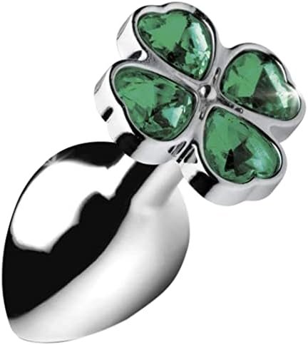 Lucky Clover Gem Anal Plug - Small - Image 2