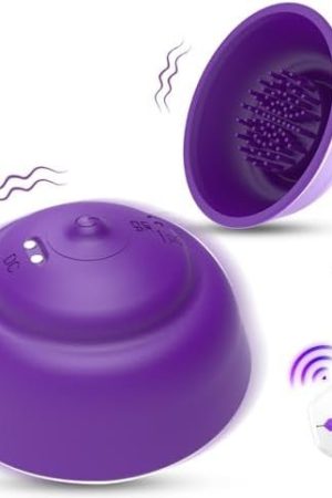 Corexpower Nipple Toy Vibrator, Sex Toys Vibrating Nipple Clamp Sucking Stimulator Massager With 10 Powerful Vibrations, Rechargeable Adult Sex Toy, Suitable For Female Couples