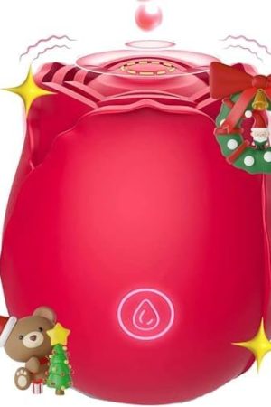 2024 Christmas Newly Red Mini Stimulator For Women 10 Modes Quiet Waterproof Adult Toy Sexual Birthday Gifts For Women Sr466