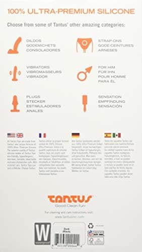 Tantus Sex/Adult Toys Vibrating Progessive Beads - 100% Ultra-Premium Silicone Butt Plug, Prostate Massager, Anal Safe For Men, Women, Lgbtq & Couples - Onyx - Image 3