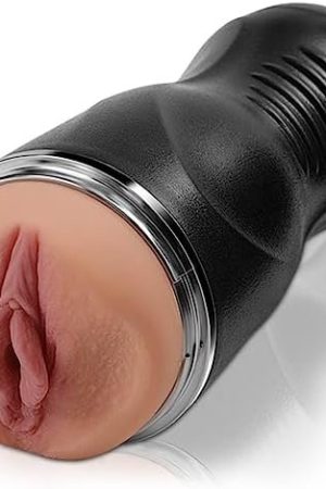 Male Masturbator Cup Pocket Pussy For Men, Lifelike Textured Masturbating Sex Toys With 8โ Depth, Realistic Male Masturbation Cup Vagina Stroker For MenโS Pleasure