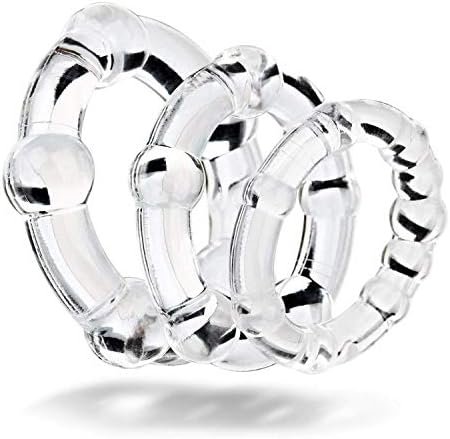 Pattnium 12 Pcs Silicone Cock Ring For Man,Penis Ring Delay Ring Medical Grade Erection Enhancing Soft Silicone Penis Rings Sex Toy - Image 2