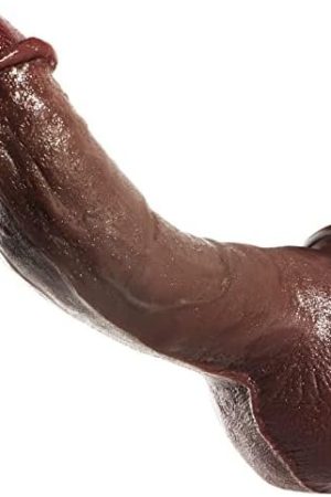 Realistic Dildo,8.8 Inch Huge Dildos,Thick Dildo With Suction Cup,Body Safe Material Soft,Silicone Black Dildo,Anal Sex Toys For Women And Men,Adult Toys Consoladores