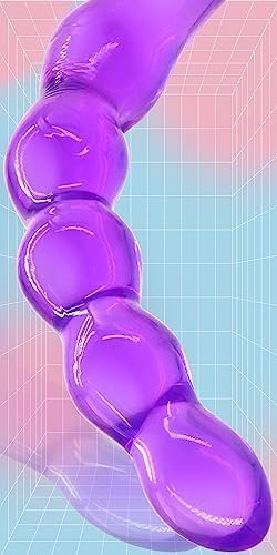 Jelly Anal Beads – 11.02 Inch Butt Plug G-Spot Dildo Dilator With 5 Beads - Prostate Sex Toy For Men Women Masturbation - Image 3