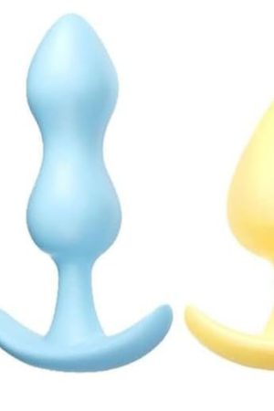 Silicone Anal Plug, 3-Piece Anal Toy Adult Sex Toys, Men'S And Women'S Training Packages Suitable For Beginners And Advanced Players, Waterproof Silicone Anal Plug Training Set