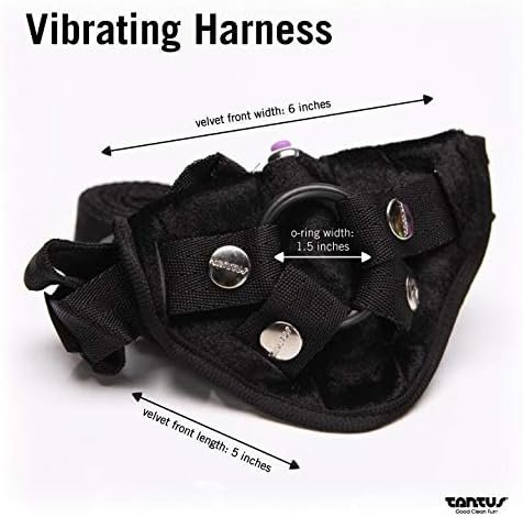 Tantus Sex/Adult Toys Strap On Kit W/Curve Dildo - 100% Ultra-Premium Silicone Waterproof Vibrator Suction Cup Compatible Realistic, G-Spot & P-Spot Stimulation - Midnight Purple - Image 3