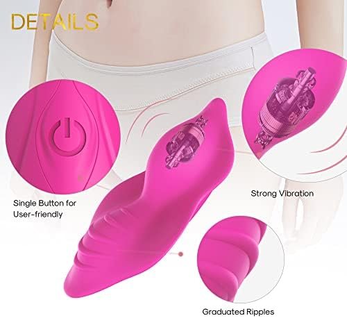 Alfun Wearable Panty Vibrator With Remote Panties Vibrating Eggs G Spot Vibrators For Women Rechargeable Waterproof Invisible Clitorals Stimulator Sex Toys For Women And Couples (Pink) - Image 3