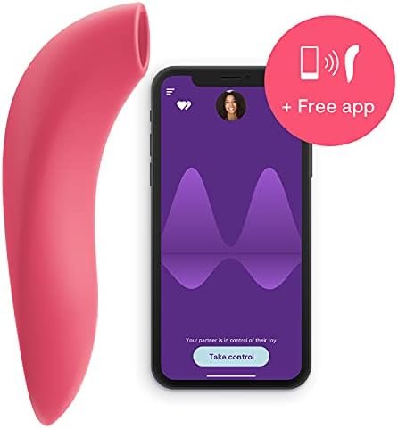 We-Vibe Melt Clitoral Sucking Vibrator Clit Massaging App Controlled Smart Toy, Midnight Blue - Image 2