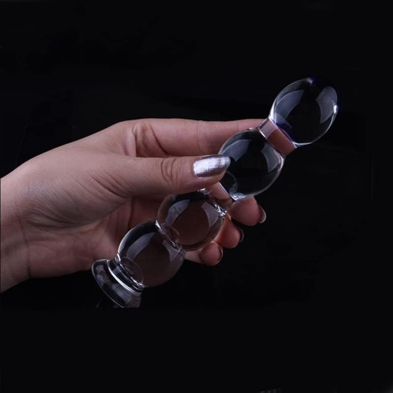 Wowlife Calabash Glass Dildo Crystal Pleasure Wand Anal Plug Dildos (Calabash) - Image 3