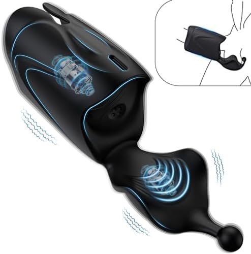 Automatic Male Masturbators Multi-Use Male Masturbators With 10 Vibrations,Penis Pump Glans Training Tool, Foreglad Rechargeable Penis Head Vibration Machine Glans Stimulator For Men Sex Toy
