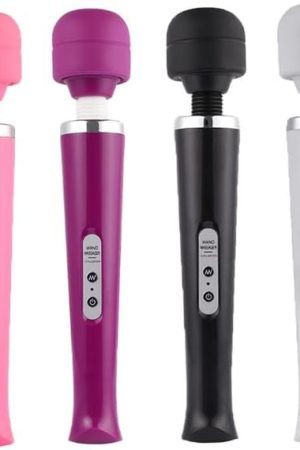 Av Wand Vibrator Massager Wand Handheld Vibrator Personal Massager Therapy 20 Speed Wireless Usb Rechargeable Adult Sex Toy For Women (Pink)
