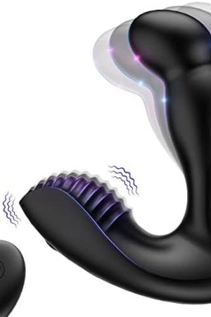 Prostate Massager Anal Vibrator - Wiggle Motion Anal Sex Toys With 5 Swing Motion & 10 Vibration Modes, Remote Control Vibrating Anal Butt Plug, Sex Toys For Men, Women, Couples Sexual Pleasures