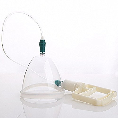 Woman Breast Pump Enlargement Cup Twin 2 Suction Cup With Manual Pump Set Body Cupping Massager Breast Feeding Pump - Image 2