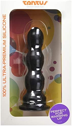 Tantus Sex/Adult Toys Vibrating Progessive Beads - 100% Ultra-Premium Silicone Butt Plug, Prostate Massager, Anal Safe For Men, Women, Lgbtq & Couples - Onyx - Image 2