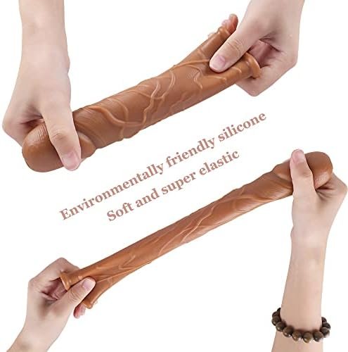 Penis Sleeve Big Soft Realistic Cock Ring Extender Penis Enlarger For Couples Cock Enlarger Sheath Sex Toys For Men Male Enhancement Extension - Image 2