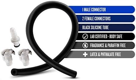 Blush Performance Penis Pump Upgrade Kit, With Silicone Tubing And Male And Female Fittings, Sex Toy For Men - Image 2