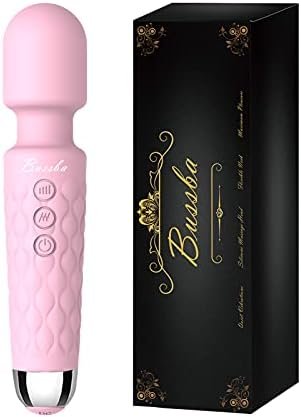 Bussba Cordless Waterproof Personal Powerful Electric Erotic Massager For Women Clits Nipple Anal Vagina G-Spot Pleasure Orgasm-Mini,Quiet,8 Powerful Speeds-20 Modes