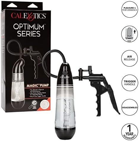 Calexotics Optimum Series Automatic Smart Pump – Male Enhancement Penis Pump With Silicone Stroker Sleeve – Male Masturbation Sex Toys For Men – Clear - Image 3