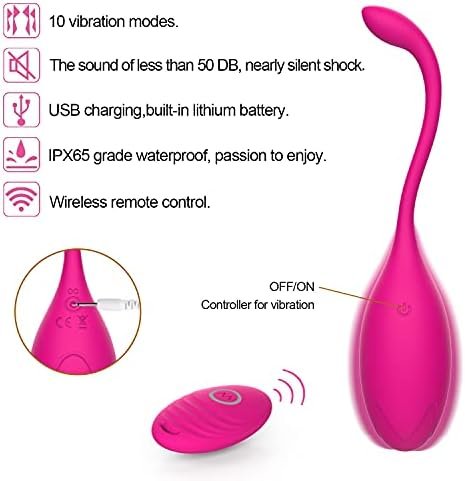 Rechargeable Vibrator Waterproof Sex Toys Remote Control With 10M Personal Sexual Massager For Women G-Spot Stimulation Vibrating Eggs - Image 2