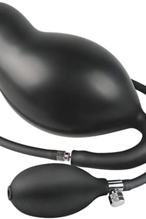 Sxovo Inflatable Expanding Anal Plug Sm Anus Stimulator Sex Toy For Adult, Butt Plug Inflatable Anal Training Liquid Silicone Material Butt Plug Prostate Massaging G-Spot Stimulation Anal Sex Toy