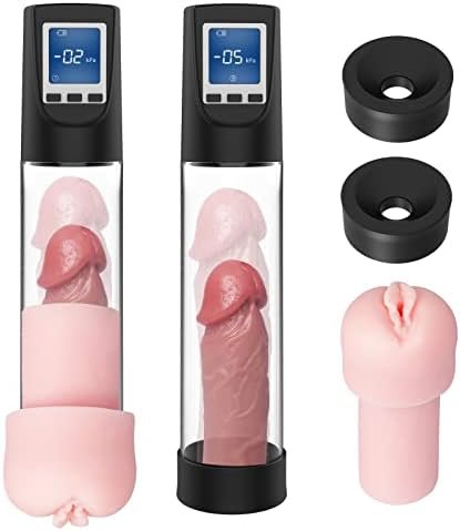 Electric Penis Vacuum Pump With 6 Suction Intensities, Rechargeable Automatic High-Vacuum Penis Enlargement Extend Pump, Penis Enlarge Air Pressure Device