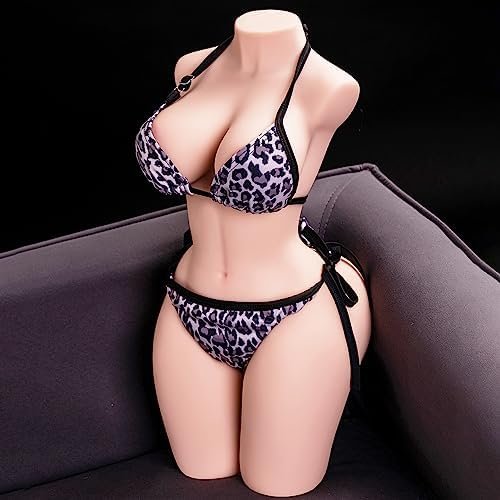 Sex Doll Male Masturbator Stroker, Jaspik 3 In 1 Female Torso Love Doll With Big Boobs, Big Ass, Tight Vaginal And Anal, Lifelike Adult Sex Toy For Men Masturbation, 18.3 Lb
