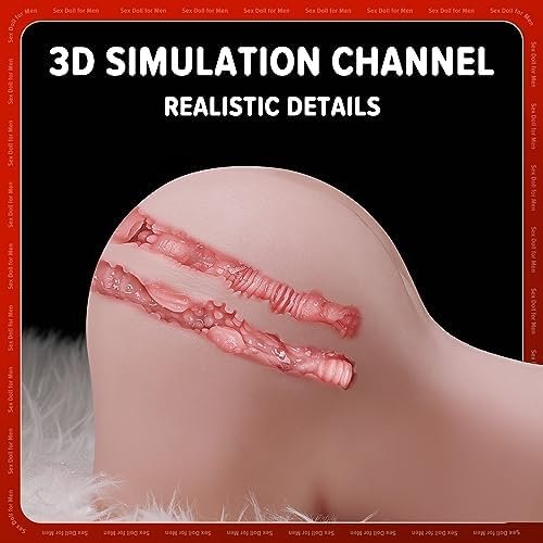Sex Doll Male Sex Toy - Male Masturbators For Penis Stroker With Virgin Vagina And Anal, Life-Sized Sex Dolls Pocket Pussy Ass With 2 Hole, Blowjob Machine Mens Adult Sex Toys For Men Pleasure - Image 3