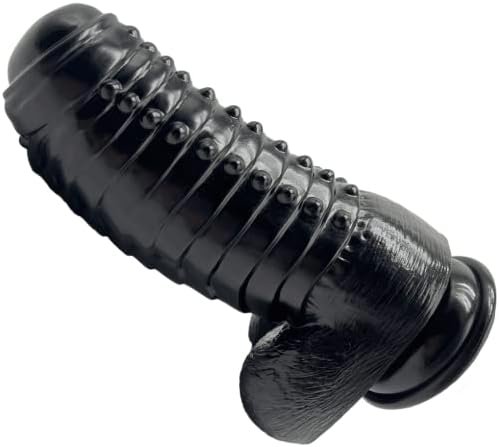 Acudani Lifelike 11.8 Inch Long 3.74 Inch Dildo, Black