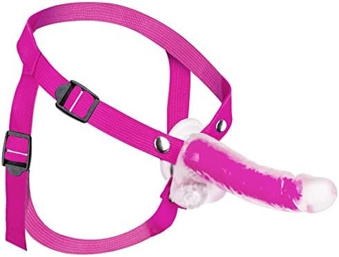 8.7'' Luminous Strap-On Dildo For Woman, Glow In The Dark, Wearable Sex Harness For Couple Pegging, Lesbian Female Masturbation, Realistic Glans Veins Testicles Adult Sex Toys,G-Spot Anal Stimulator